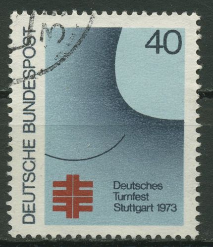 Bund 1973 Deutsches Turnfest Stuttgart 763 gestempelt