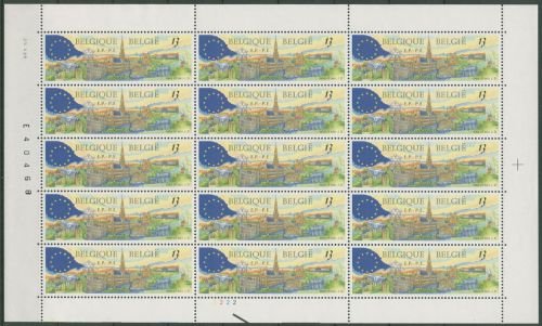 Belgien 1989 3. Direktwahl zum Europ. Parlament 2378 Bogen postfrisch (SG42368)