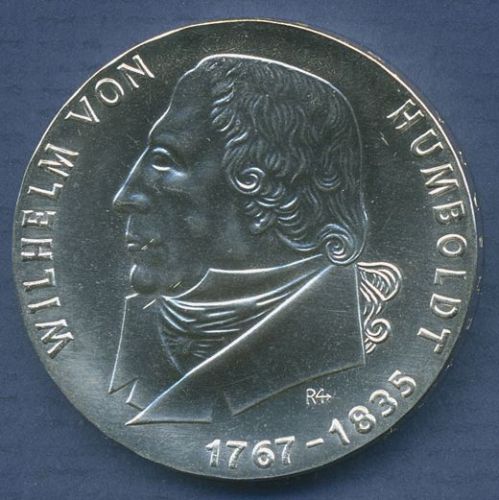 DDR 20 Mark 1967 Wilhelm von Humboldt, J 1520 vz/st (m6895)