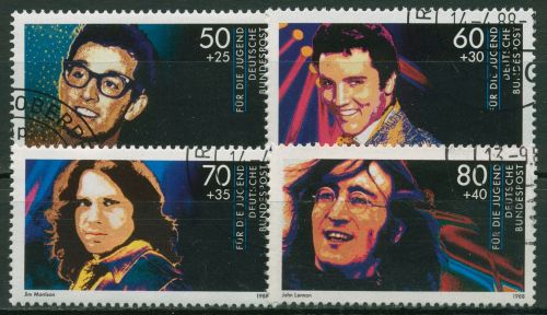 Bund 1988 Jugend: Musik Berühmte Sänger 1360/63 gestempelt