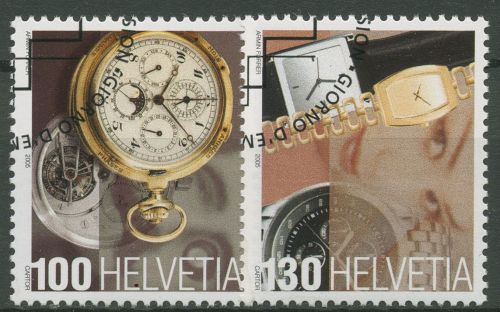 Schweiz 2005 Produkte mit Tradition Schweizer Uhren 1933/34 gestempelt
