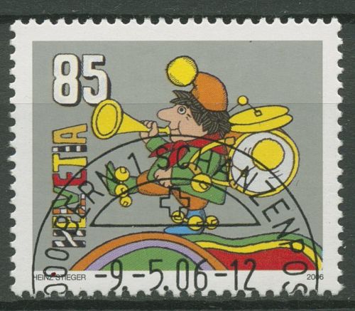 Schweiz 2006 40 Jahre Hörspielfigur Kasperli 1969 gestempelt