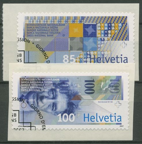 Schweiz 2007 Nationalbank Banknote 1999/00 gestempelt