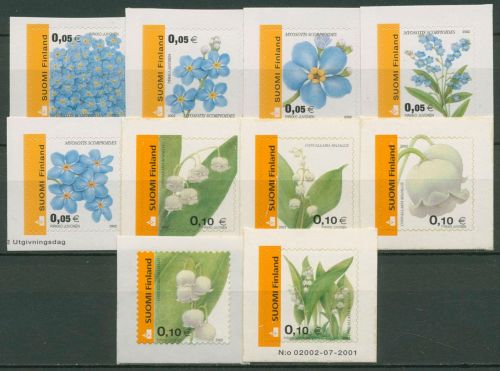 Finnland 2002 Pflanzen Frühblüher 1590/99 postfrisch