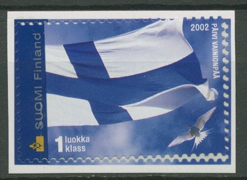 Finnland 2002 Freimarken Nationalflagge 1601 postfrisch