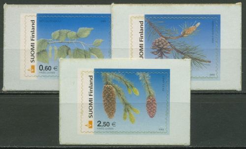 Finnland 2002 Freimarken Bäume 1602/04 postfrisch