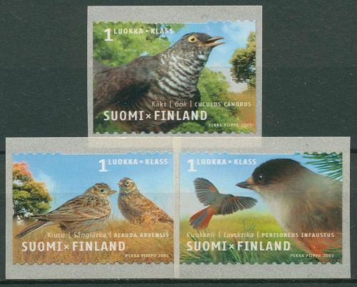 Finnland 2003 Tiere Vögel 1632/34 postfrisch