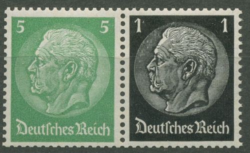 Deutsches Reich Zusammendrucke 1934 Hindenburg W 59 postfrisch