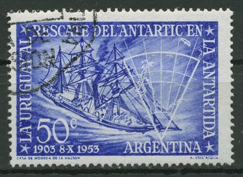 Argentinien 1953 Polarexpedition "Antarctic" Schiff 612 gestempelt