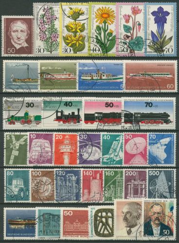 Berlin Jahrgang 1975 komplett (482/15) gestempelt (SG98578)