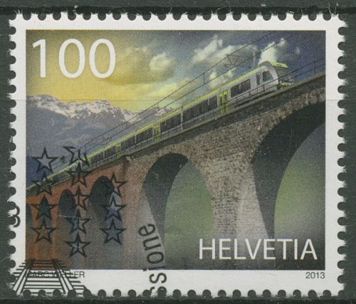 Schweiz 2013 100 Jahre Lötschbergbahn 2281 gestempelt