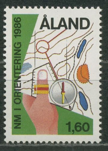 Aland 1986 Sport Orientierungslauf 14 postfrisch