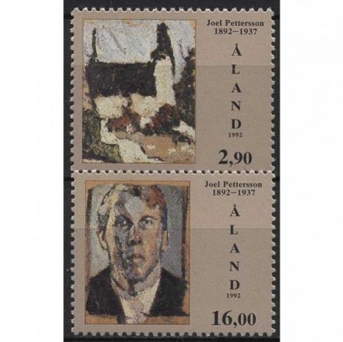 Aland 1992 100. Geburtstag von Joel Pettersson 61/62 postfrisch