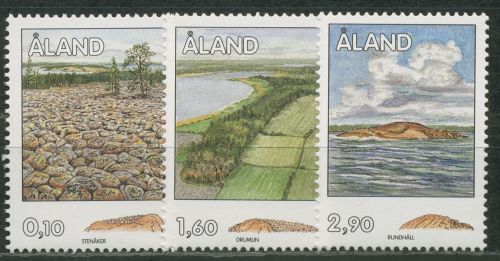 Aland 1994 Gesteinsformationen 79/81 postfrisch