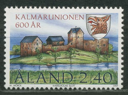 Aland 1997 Kalmarer Union Schloss Kastelholm 129 postfrisch