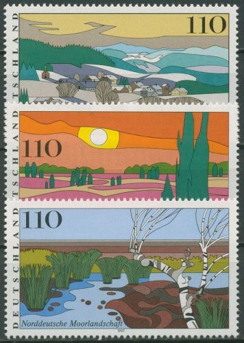 Bund 1997 Landschaften Lüneburger Heide 1943/45 postfrisch
