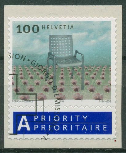 Schweiz 2004 Design-Klassiker Landi-Stuhl 1873 gestempelt