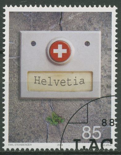 Schweiz 2004 Klingel Graphik von Emil Steinberger 1878 gestempelt