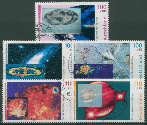 Bund 1999 Kosmos Sternenhimmel 2077/81 gestempelt