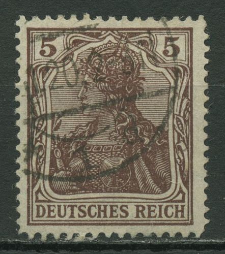 Deutsches Reich 1920/21 Germania 140 c gestempelt geprüft