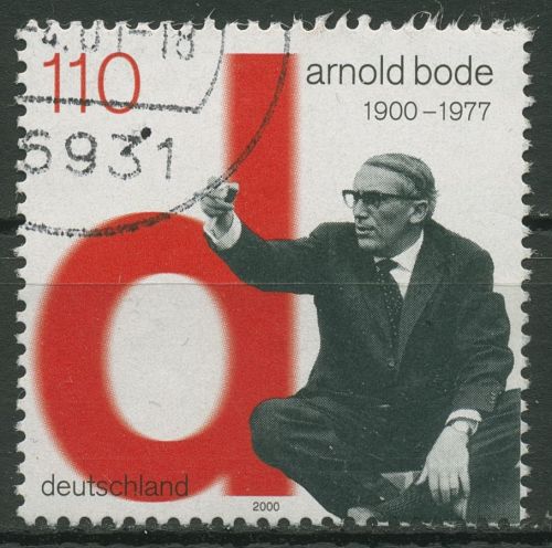 Bund 2000 documenta Arnold Bode 2155 gestempelt