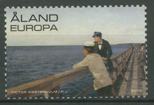 Aland 2010 Gemälde Victor Westerholm 321 postfrisch