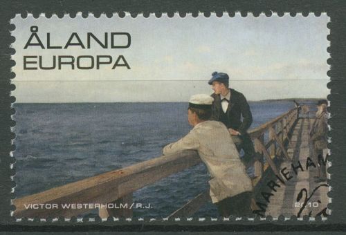 Aland 2010 Gemälde Victor Westerholm 321 gestempelt
