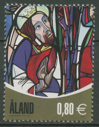 Aland 2010 Buntglasfenster Kirche von Jomala 332 postfrisch