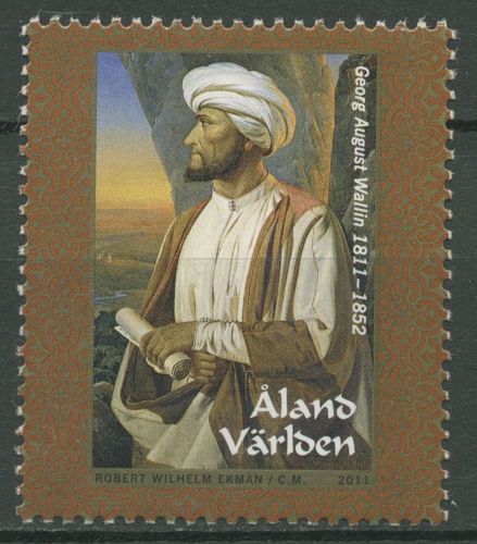 Aland 2011 Forschungsreisender Georg August Wallin 340 postfrisch