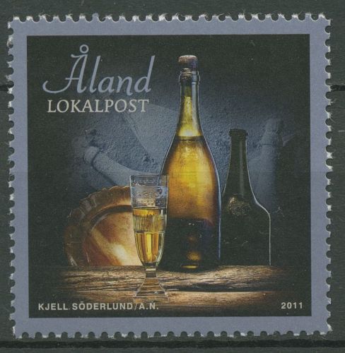 Aland 2011 Champagnerfund in einem Schiffswrack 345 postfrisch