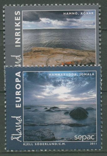 Aland 2011 SEPAC Landschaften 350/51 postfrisch