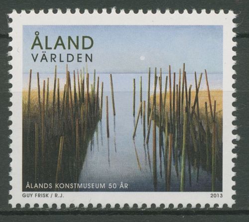 Aland 2013 Kunstmuseum Gemälde Guy Frisk 369 postfrisch