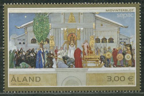 Aland 2015 SEPAC Gemälde Carl Larsson 405 postfrisch