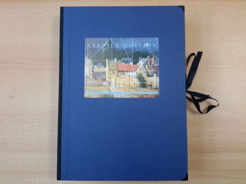 Bund 1995 Atelier-Edition komplett mit Schwarzdruck in Luxuskassette (XXL8176)