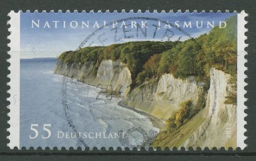 Bund 2012 Nationalpark Jasmund Kreidefelsen 2900 gestempelt