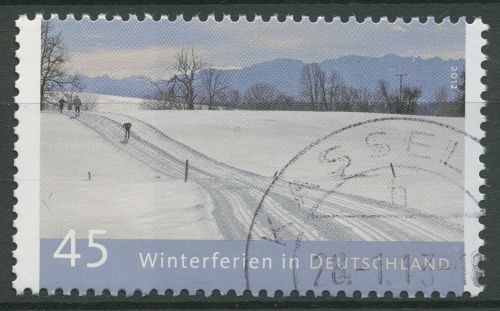 Bund 2012 Winterferien 2904 gestempelt