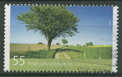 Bund 2012 Frühjahrsferien Bäume 2917 gestempelt