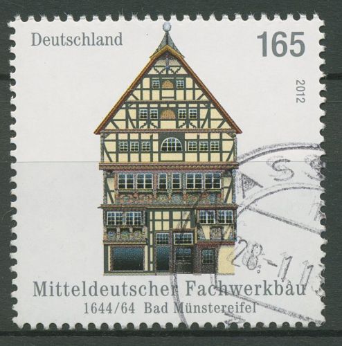 Bund 2012 Fachwerkbau Bad Münstereifel 2931 gestempelt