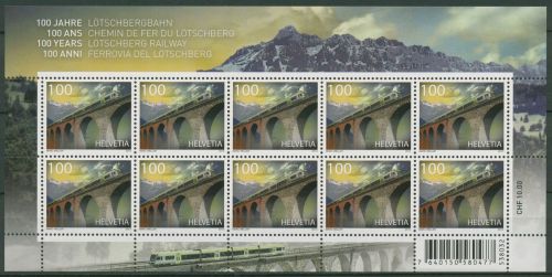 Schweiz 2013 100 Jahre Lötschbergbahn 2281 K postfrisch (C42516)