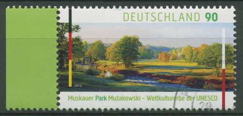 Bund 2012 UNESCO Fürst-Pückler-Park Bad Muskau 2944 gestempelt