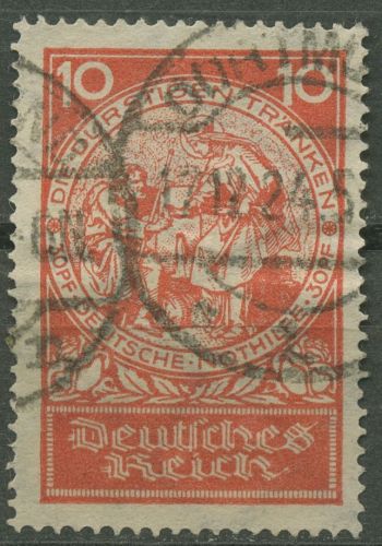 Deutsches Reich 1924 Deutsche Nothilfe: Rosenwunder 352 gestempelt