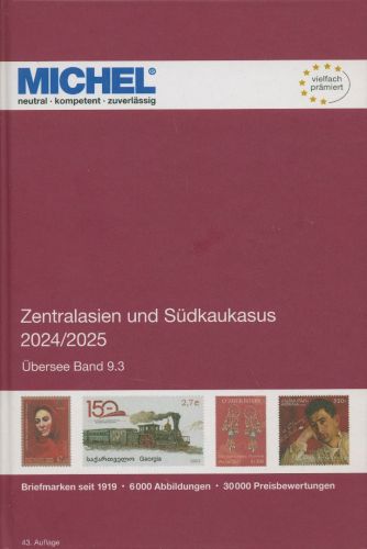 MICHEL Übersee Band 9.3: Zentralasien/Südkaukasus 2024/25, gebraucht (Z3530)
