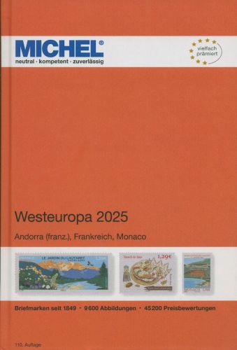 MICHEL Europa Band 3: WESTEUROPA 2025 110. Aufl., gebraucht (Z3532)