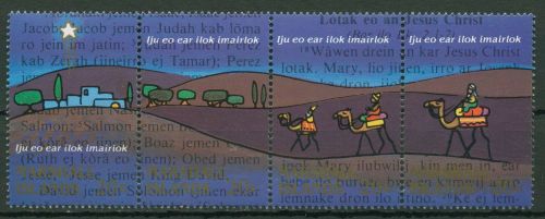 Marshall-Inseln 1984 Weihnachten Hl. Drei Könige 23/26 ZD postfrisch (C29656)