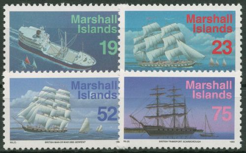 Marshall-Inseln 1993 Schiffe Frachtschiff Fregatte 489/92 postfrisch