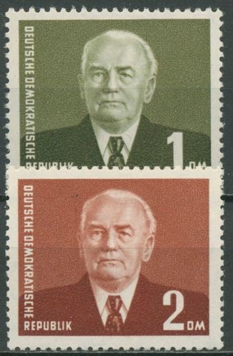 DDR 1953 Präsident Wilhelm Pieck 342/43 a postfrisch