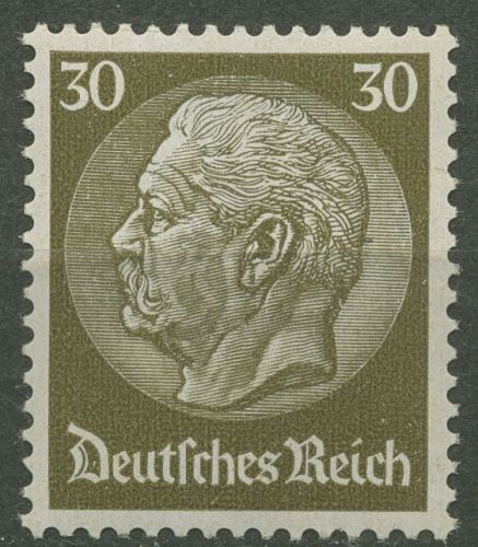 Deutsches Reich 1933 Hindenburg mit WZ 4, 523 postfrisch