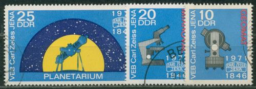 DDR 1971 Carl Zeiss Jena 1714/16 gestempelt