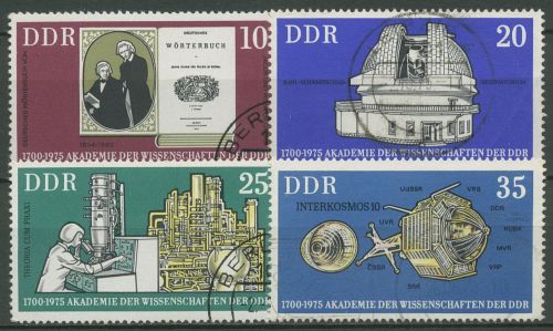 DDR 1975 Akademie der Wissenschaften 2061/64 gestempelt