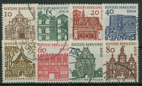 Berlin 1964 Bauwerke Burgen 242/49 gestempelt